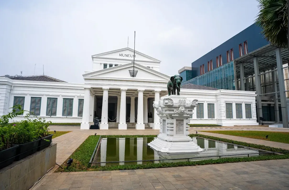 Fasad Museum Nasional Indonesia. Foto arsip 2 Mei 2025.